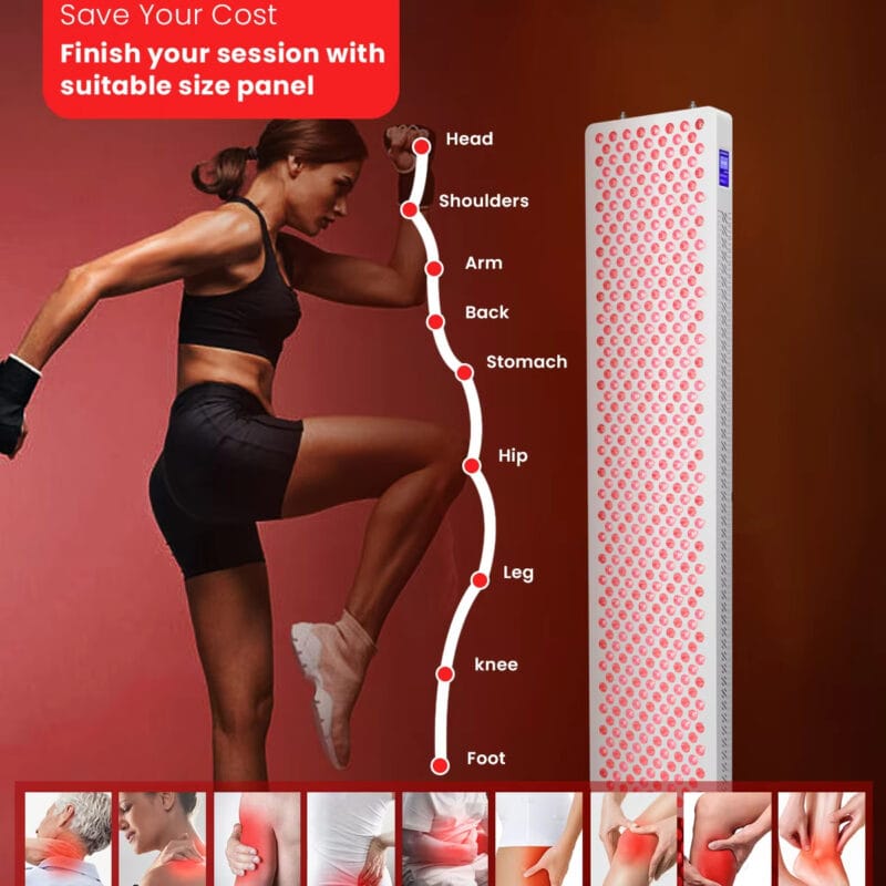 Red Light Therapy Panel Ivory inbj