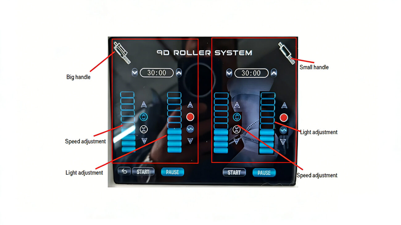 2 in 1 Velapro Roller Machine dlcjirbp
